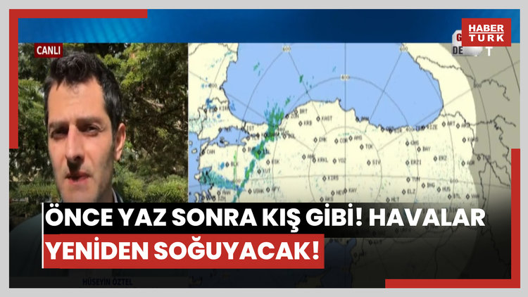 Önce yaz sonra kış gibi! Havalar yeniden soğuyacak!