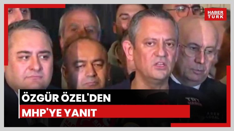 Özel'den MHP'ye yanıt