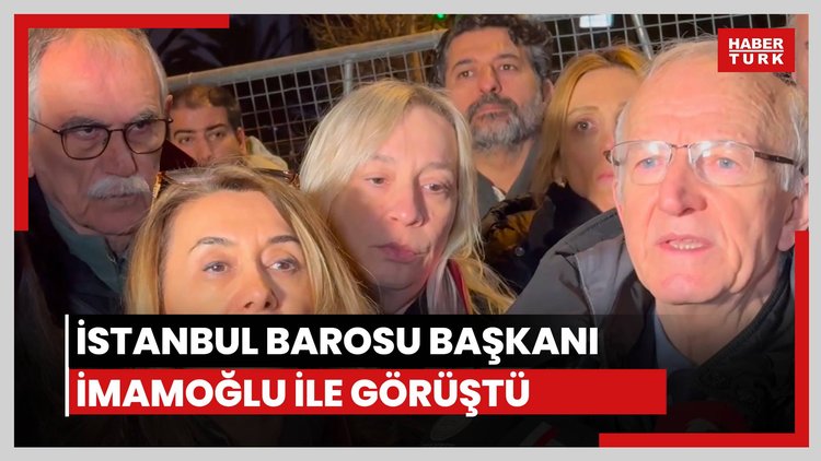 İstanbul Barosu Başkanı Kaboğlu, İmamoğlu ile görüştü