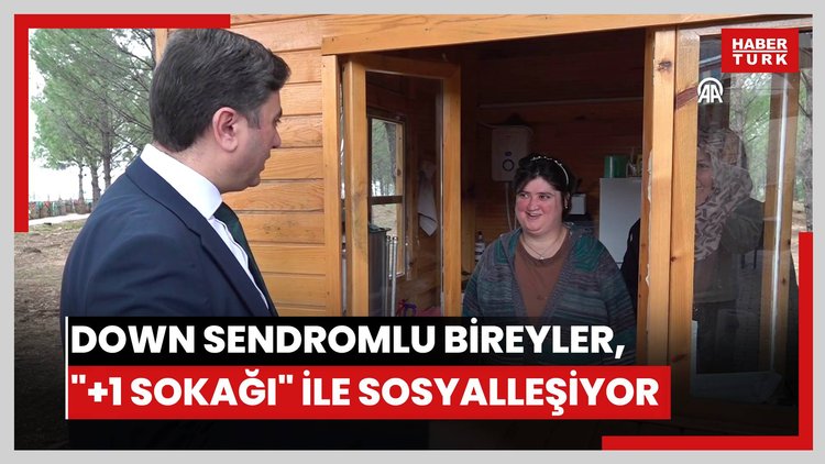 Down sendromlu bireyler, "+1 Sokağı" ile sosyalleşiyor