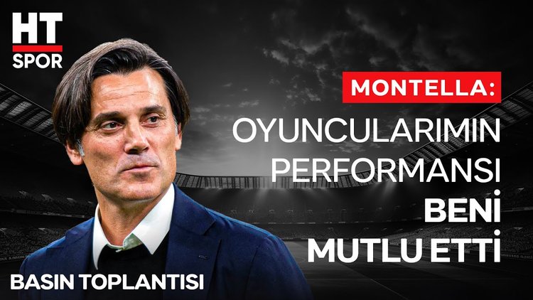 Macaristan galibiyeti sonrası Vincenzo Montella'nın açıklamaları - Basın Toplantısı