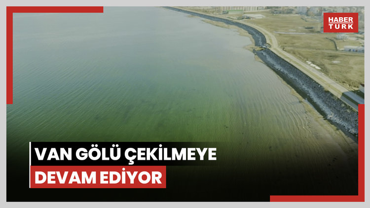 Van Gölü çekilmeye devam ediyor