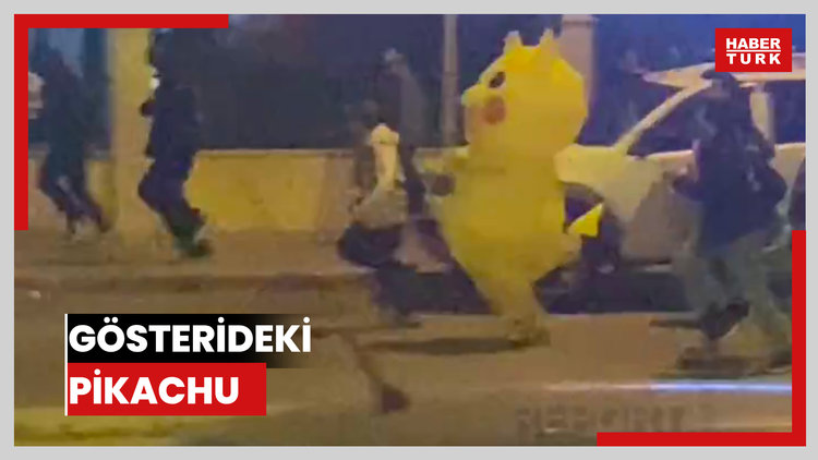 Gösterideki Pikachu