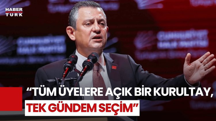 CHP&#039;de Kurultay İçin Geri Sayım! Özgür Özel: Tek Gündem Seçim