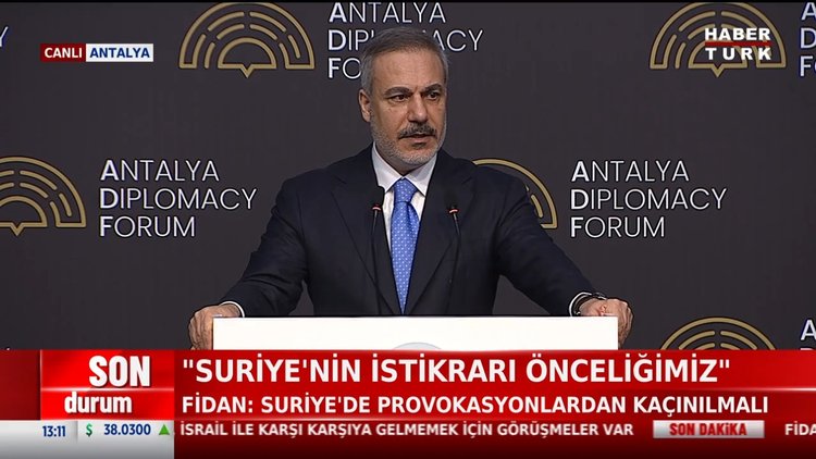 Dışişleri Bakanı Hakan Fidan açıklamalarda bulundu