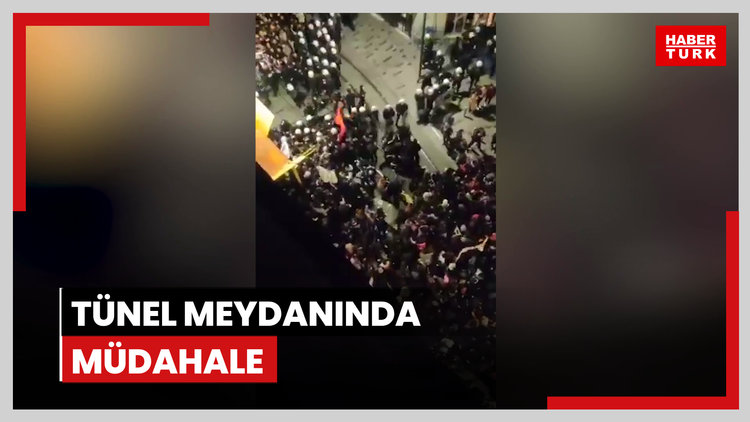 Tünel meydanında müdahale
