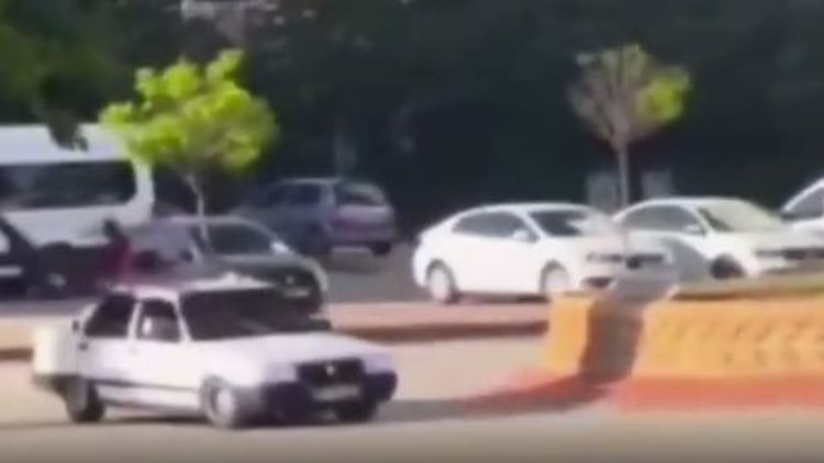 Gaziantep'te drift atan sürücülere 148 bin lira ceza