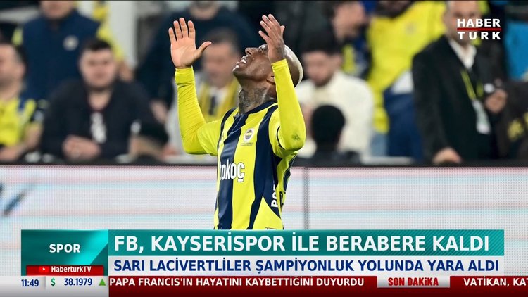 Spor Bülteni - 21 Nisan 2025 (Sarı Lacivertliler Şampiyonluk Yolunda Yara Aldı)