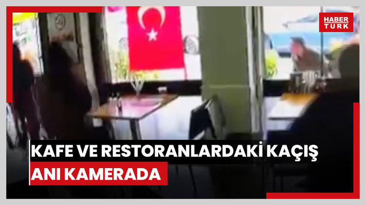 İstanbul depremi Tekirdağ'da da hissedildi: Kafe ve restoranlardaki kaçış anı kamerada