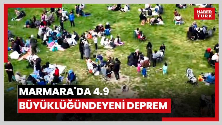 SON DAKİKA! Marmara'da 4.9 büyüklüğünde yeni deprem