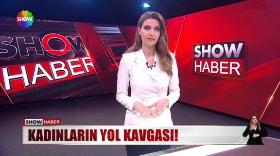 Kadınların yol kavgası!