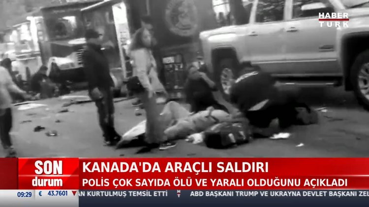 Kanada'da kalabalığın arasına araçla daldı! Ölü ve yaralılar var