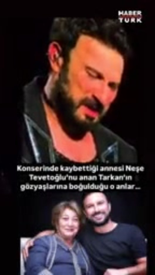 Tarkan sahnede gözyaşlarına boğuldu