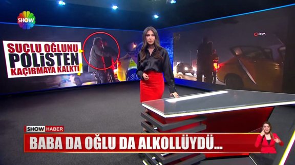 Suçlu oğlunu polisten kaçırmaya çalıştı!