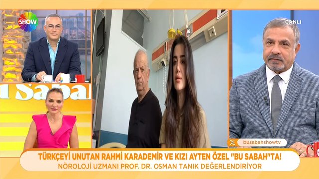 Türkçeyi unutan hasta Bu Sabah'ta!
