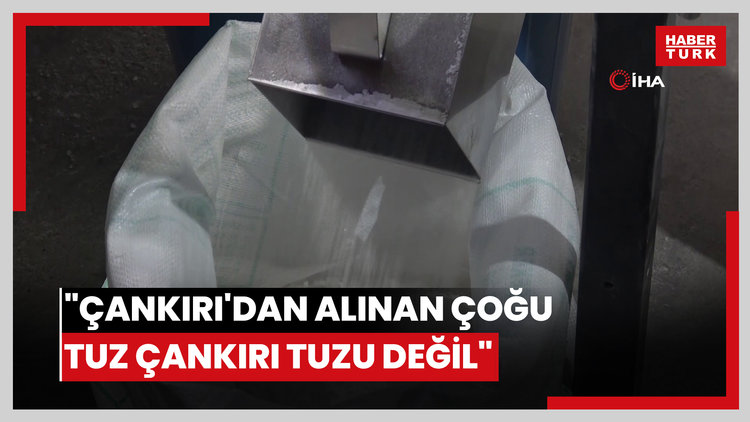 Tuzun merkezinde İran tuzu uyarısı: "Çankırı'dan alınan çoğu tuz Çankırı tuzu değil"