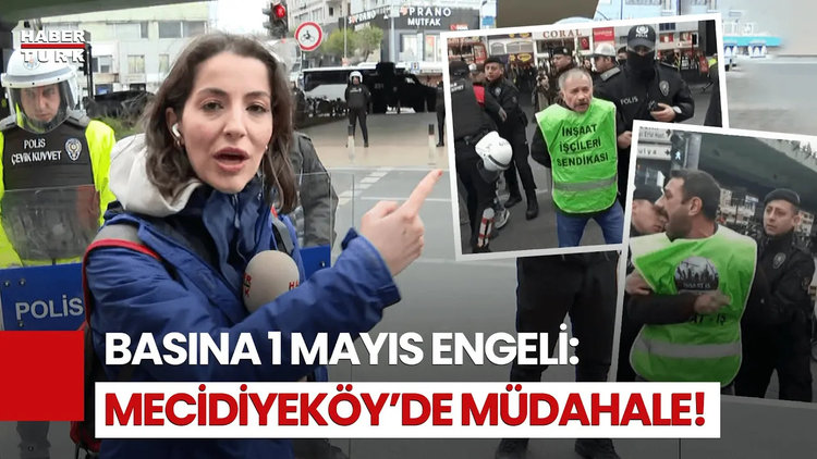 1 Mayıs: Taksim&#039;e Yürümek İsteyenler Mecidiyeköy&#039;de Gözaltına Alındı!