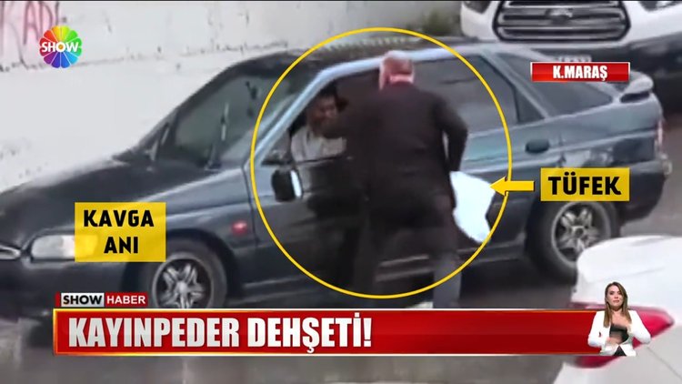 Tüfekli damat kayınpeder kavgası!