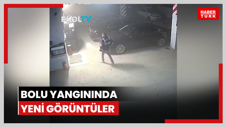 Bolu yangınında yeni görüntüler
