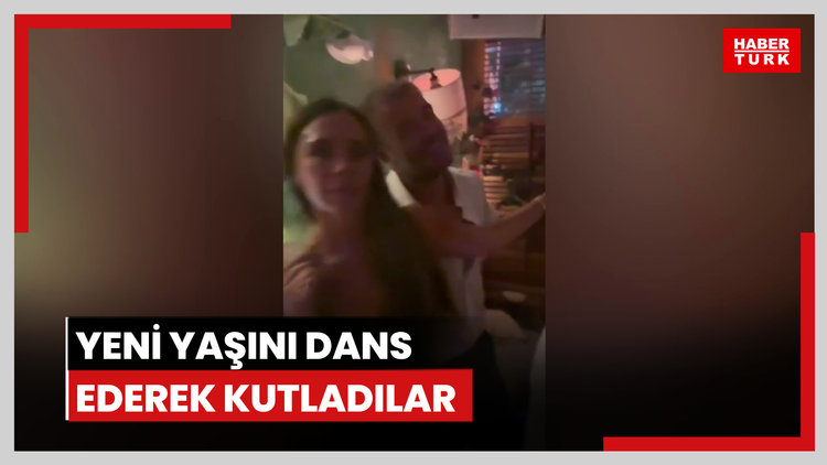 Yeni yaşını dans ederek kutladılar