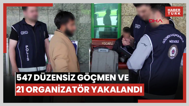 Bakan Yerlikaya duyurdu: Ülke genelinde yapılan denetimlerde 21 göçmen kaçakçılığı organizatörü ve 547 düzensiz göçmen yakalandı