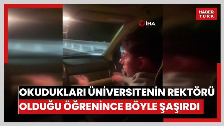 Otostopla bindikleri sürücüye 'dayı' dedi, okudukları üniversitenin rektörü olduğu öğrenince böyle şaşırdı