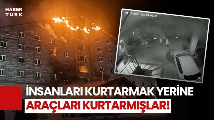 Kartalkaya Faciasında Yeni Görüntüler! Otelde Kalanları Uyarmak Yerine Araçlarını Çıkardılar