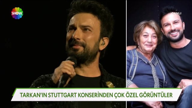 Tarkan konserinden çok özel görüntüler!