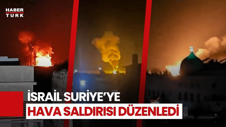 İsrail, Suriye&#039;de Hava Saldırıları Düzenledi! Ölü Ve Yaralılar Var