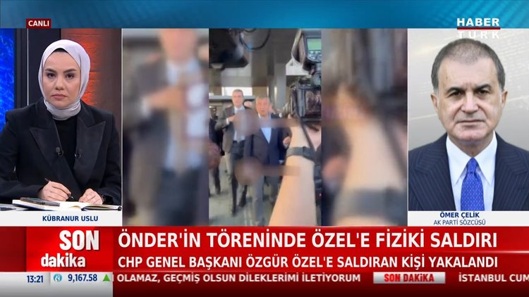 Sırrı Süreyya Önder'in cenazesinde Özgür Özel'e fiziki saldırı