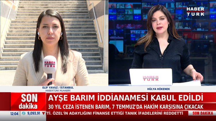 Ayşe Barım iddianamesi kabul edildi
