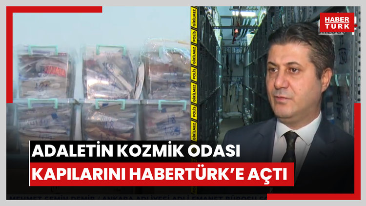 Adaletin kozmik odası kapılarını Habertürk'e açtı