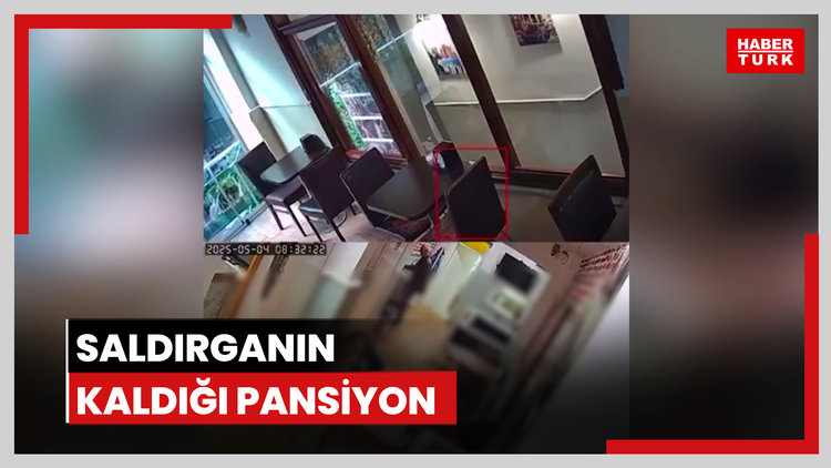 Saldırganın kaldığı pansiyon