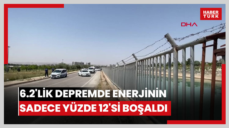 İstanbul'daki 6.2'lik depremde enerjinin sadece yüzde 12'si boşaldı