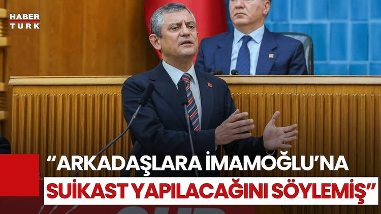 Özgür Özel&#039;den Suikast Açıklaması! &quot;Saldırgan Ocak&#039;ta İBB&#039;ye Gitmiş&quot;