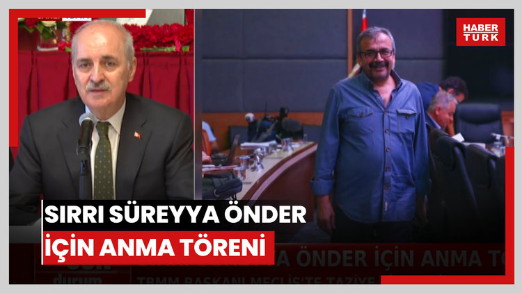 Sırrı Süreyya Önder için anma töreni