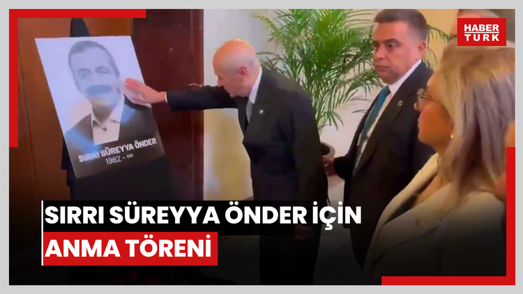 Sırrı Süreyya Önder için anma töreni