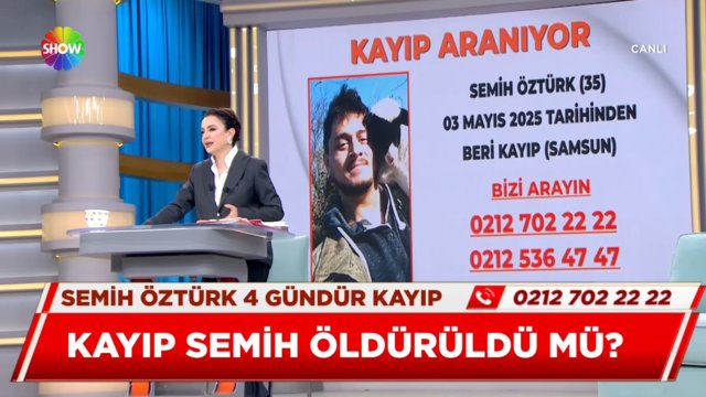 Semih Öztürk 4 gündür kayıp!