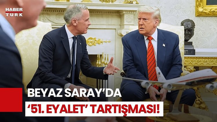 Beyaz Saray&#039;da İkinci Tartışma: Trump Bu Kez Kanada&#039;yı Hedef Aldı