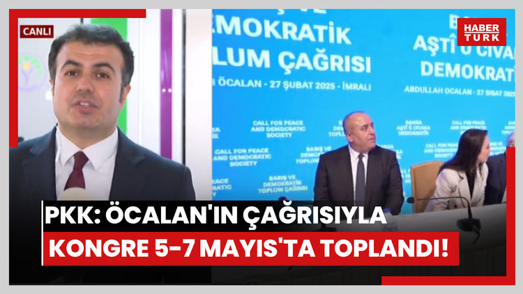 PKK: Öcalan'ın çağrısıyla kongre 5-7 Mayıs'ta toplandı! Tarihi bir karar alındı!