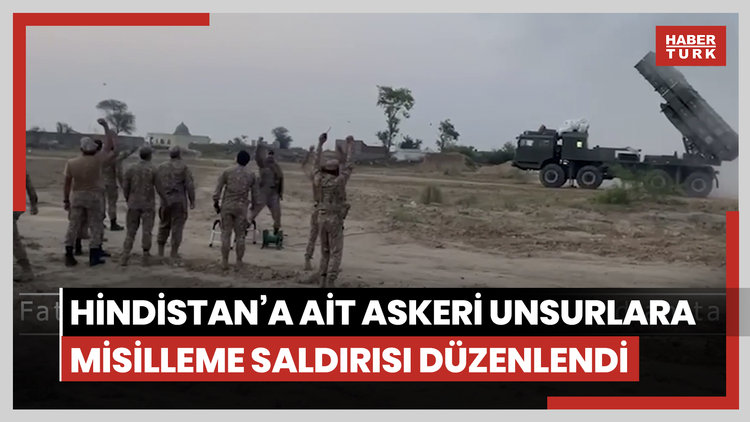 Hindistan'a ait askeri unsurlara misilleme saldırısı düzenlendi