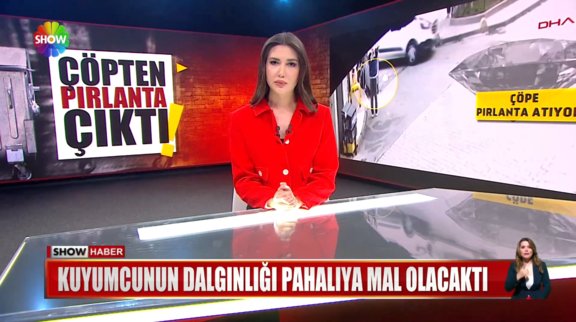 200 bin dolarlık pırlantaları çöpe attı!