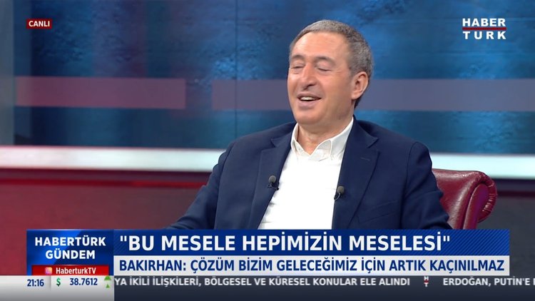 DEM Parti Eş Genel Başkanı Tuncer Bakırhan Habertürk'te