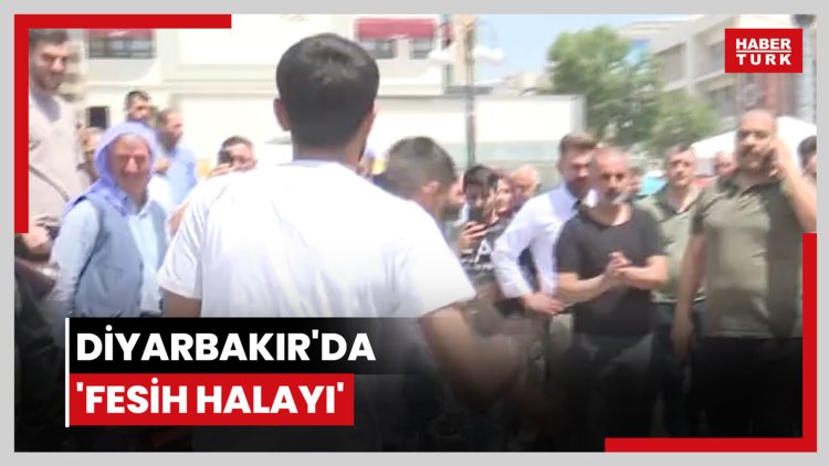 Diyarbakır'da 'Fesih halayı'
