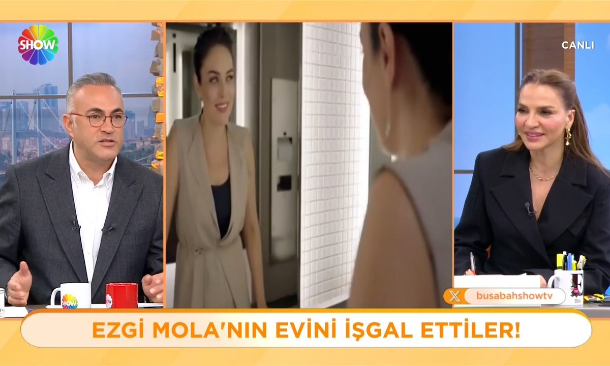 Ezgi Mola'nın evini işgal ettiler!