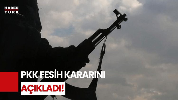 Son Dakika! PKK&#039;dan Tarihi Fesih Açıklaması!