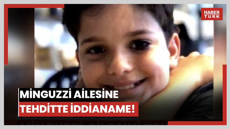 Minguzzi ailesine tehditte iddianame!