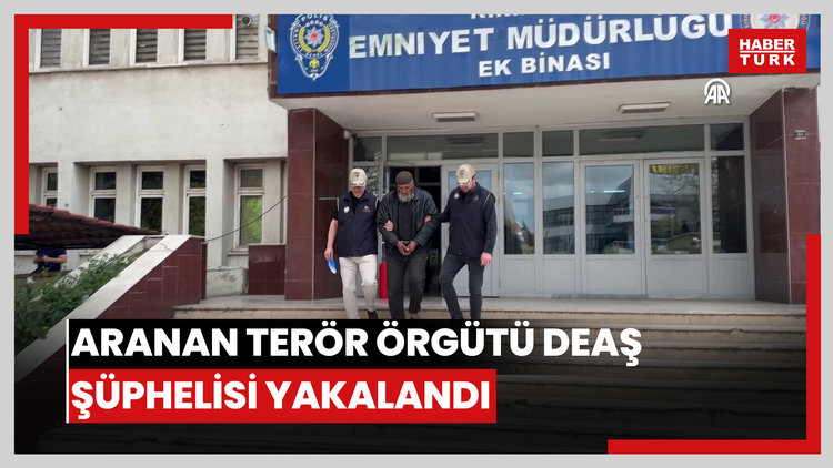 Kırmızı bültenle aranan terör örgütü DEAŞ şüphelisi Kırıkkalede yakalandı