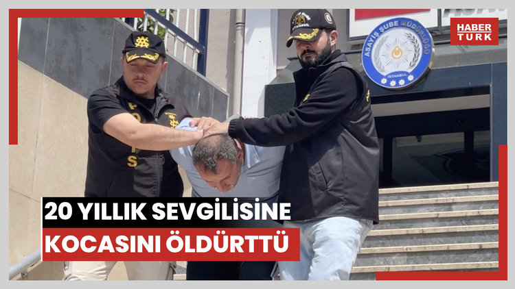 20 yıllık sevgilisine kocasını öldürttü