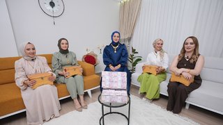 24 yaşında, 3,5 aylık evli Cansu Asma’nın evine konuk olundu.